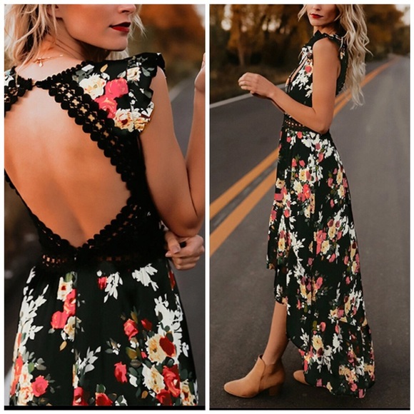 🌹New🌹CAMILLE floral print dress - Picture 3 of 8